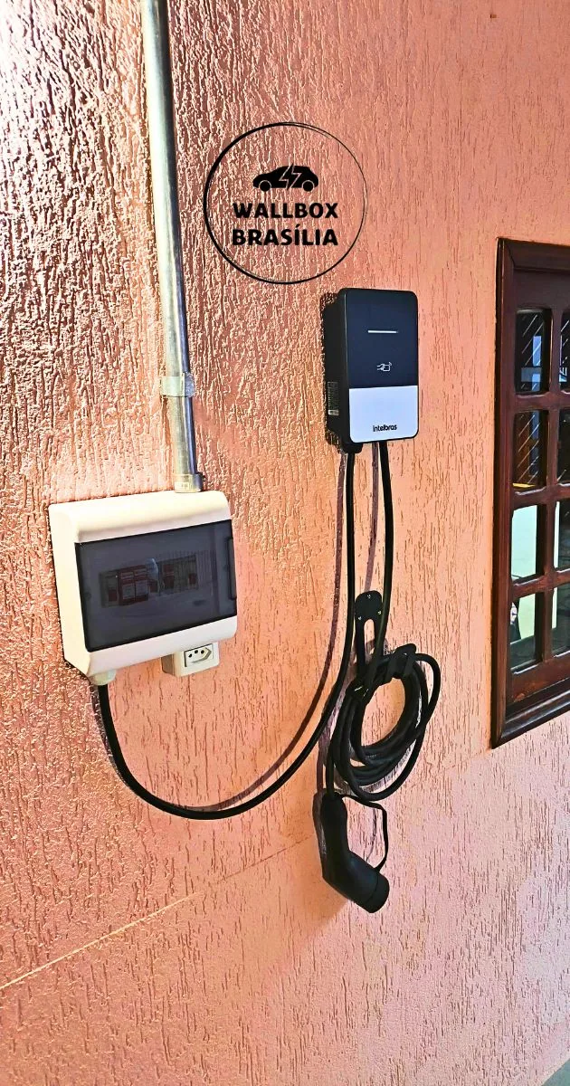 Instalação de carregador de carro elétrico em residência na Sobradinho, Brasília DF