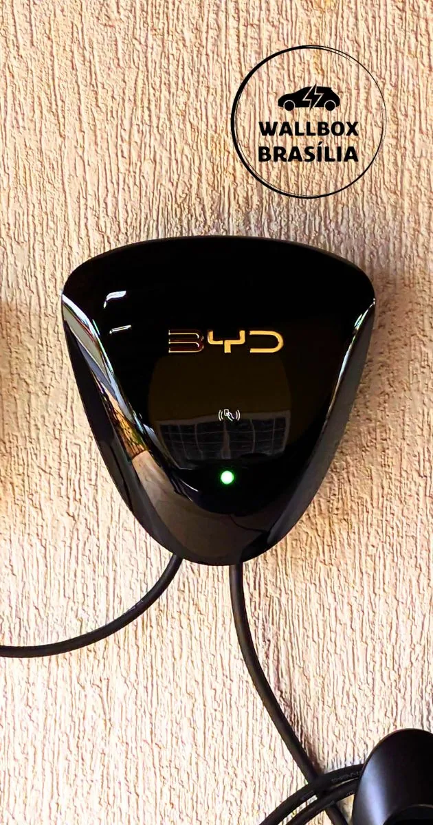 Instalação de carregador de carro elétrico em residência na Sobradinho, Brasília DF