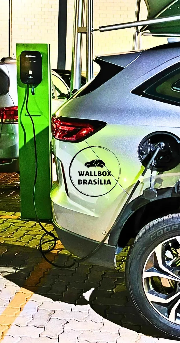 Instalação de carregador de carro elétrico em frota, Brasília DF