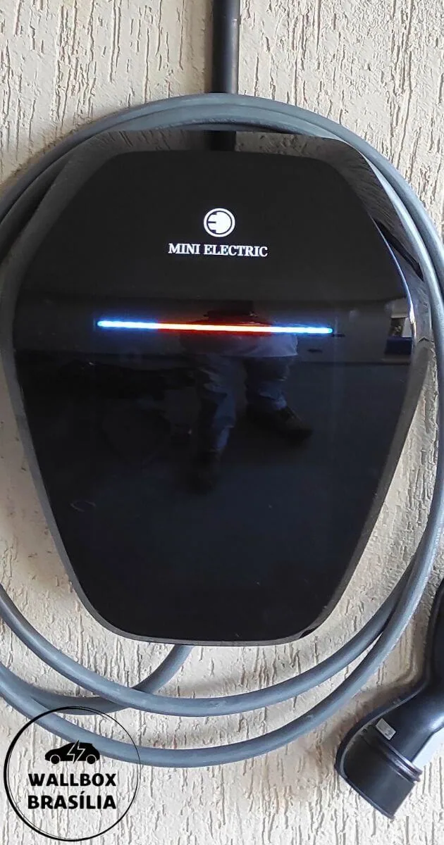 Instalação de carregador de carro elétrico em residência no Lago Norte, Brasília DF